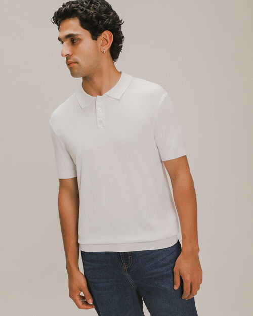 Polo Blanco Fit Slim